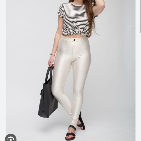 American Apparel Disco Pants White - Picture 6 of 6